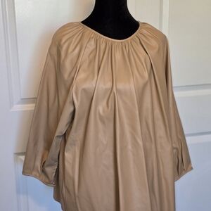 Chic Tan Women's Blouse